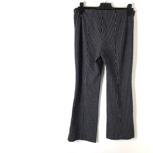 Anthropologie Maeve Black White Plaid Pants - Picture 4 of 7